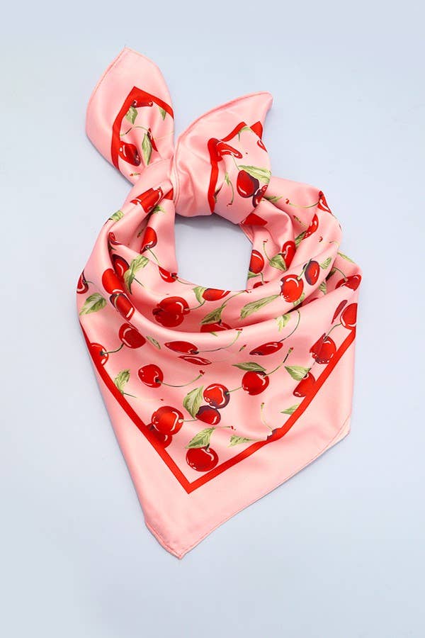 SILKY FEEL BANDANA SCARF40SC626