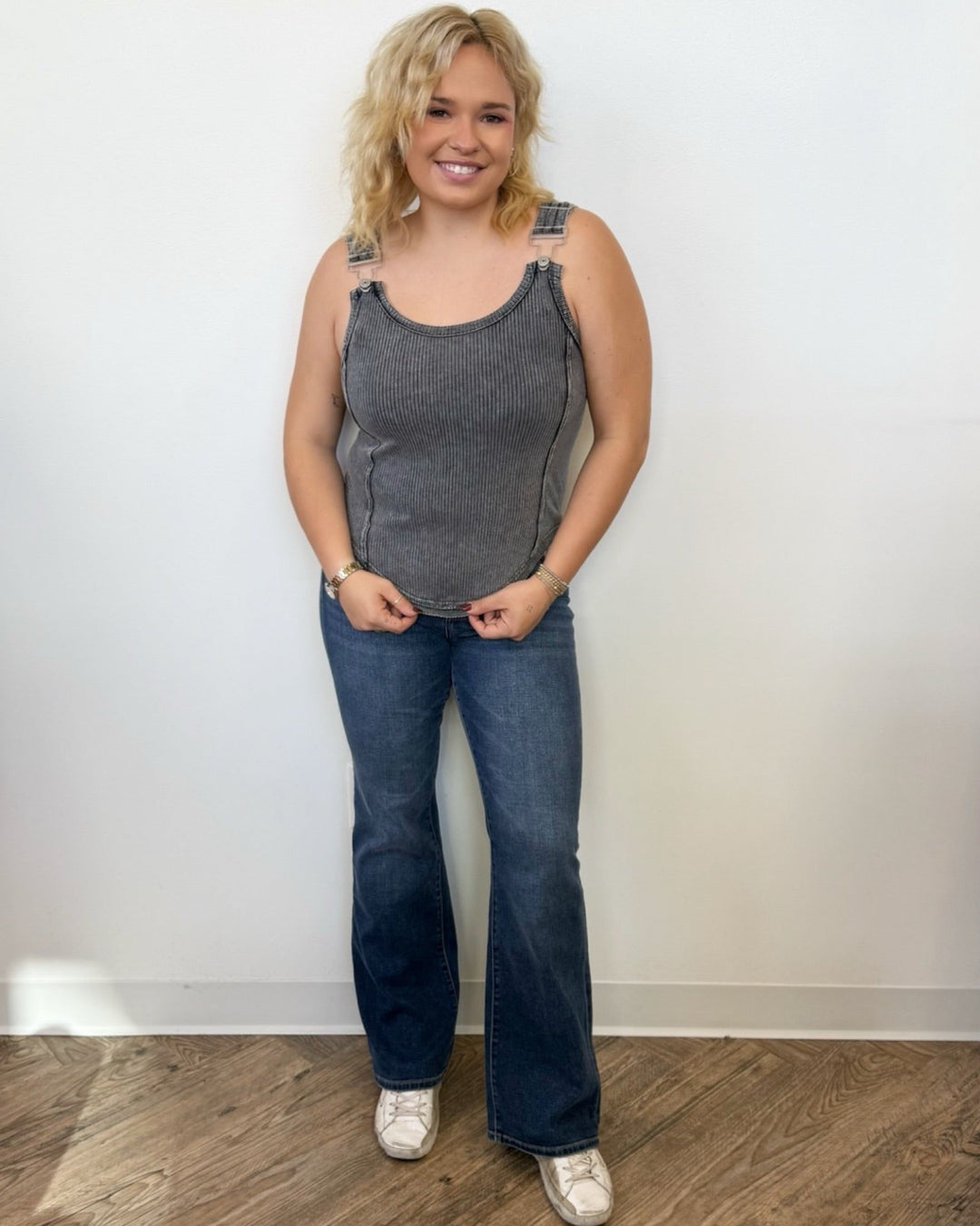 Soloman Tank with Buckle DetailTank Top