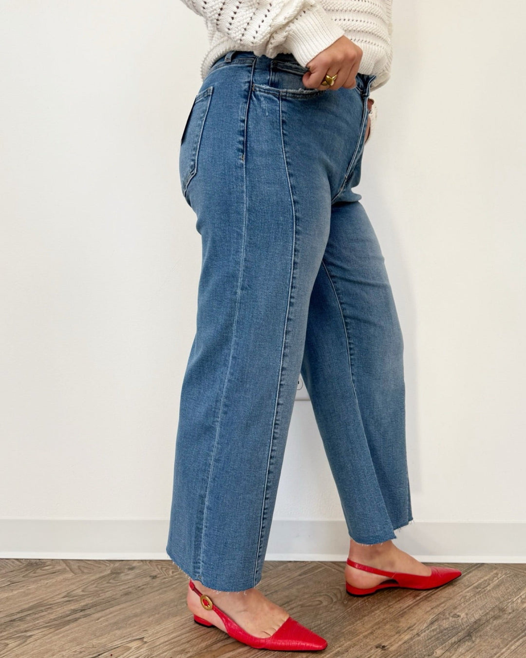 Sonny Cropped Wide DenimDenim Jeans