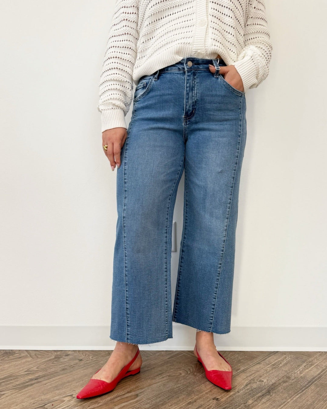 Sonny Cropped Wide DenimDenim Jeans