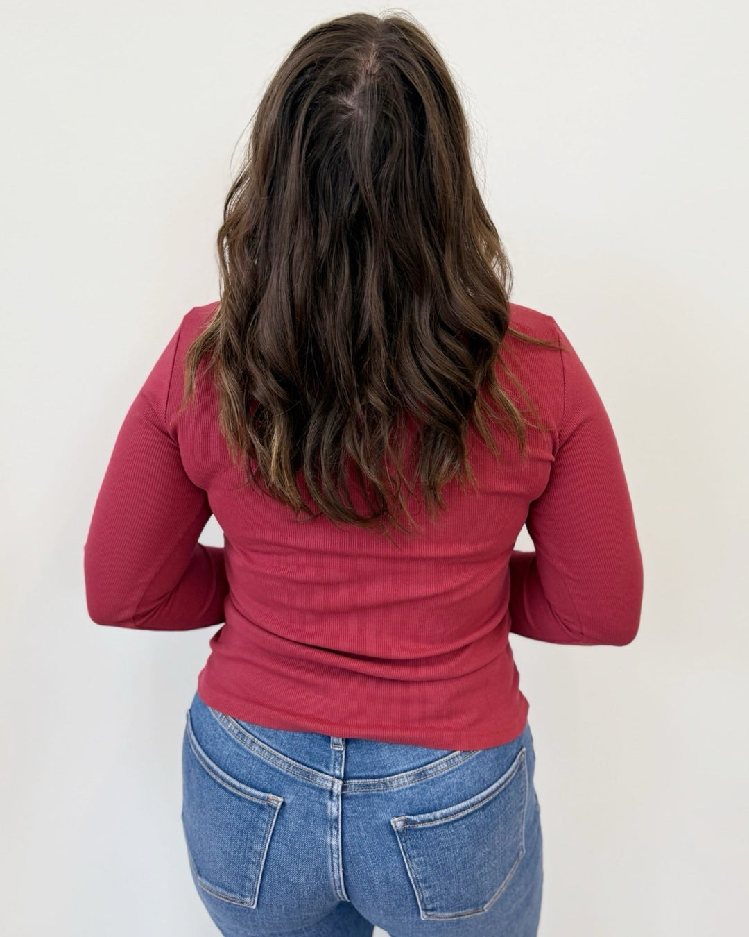 Soren Ribbed Long Sleeve ShirtLong Sleeve Top