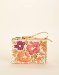 Spartina Sophie Straw Wristlet