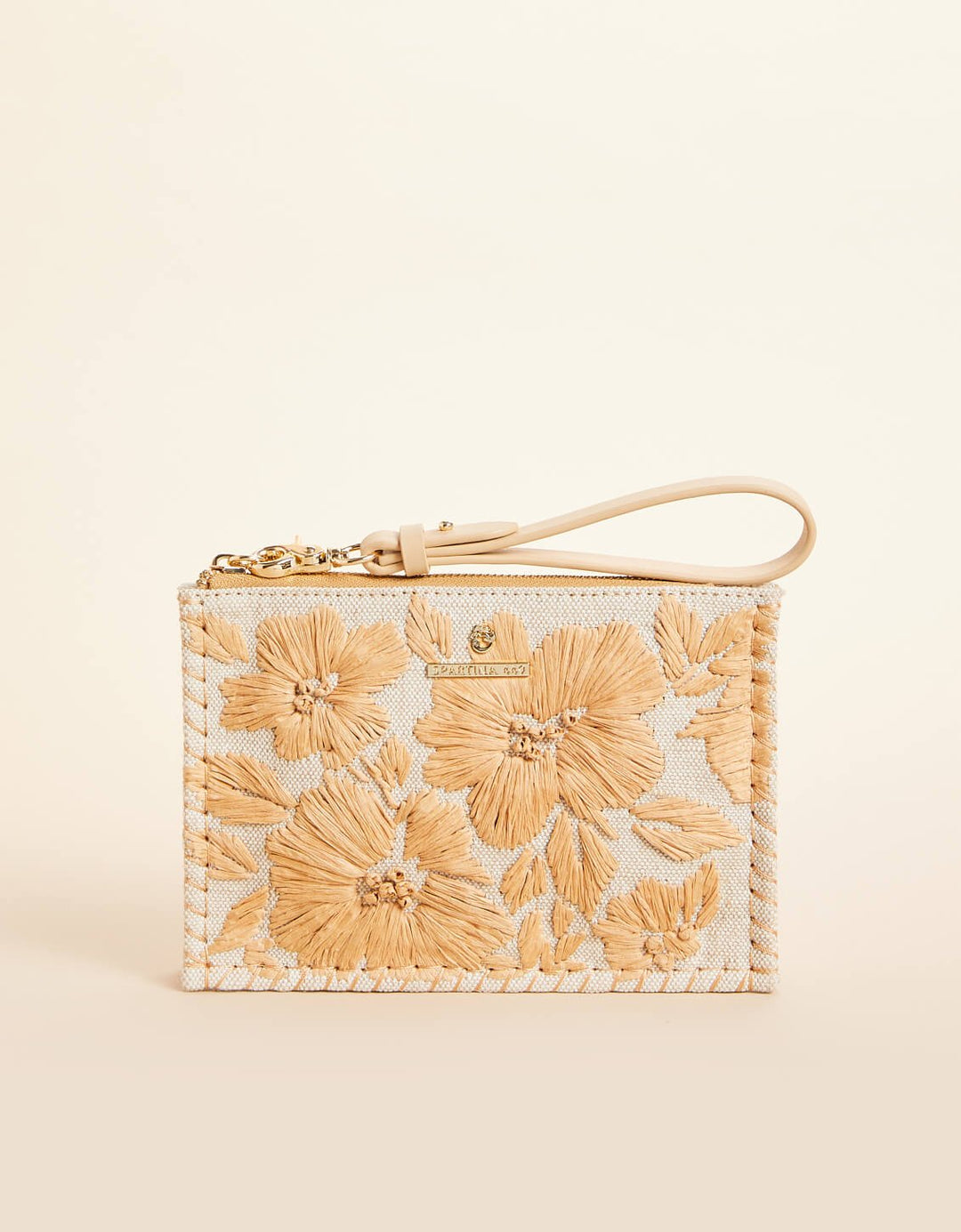 Spartina Sophie Straw Wristlet