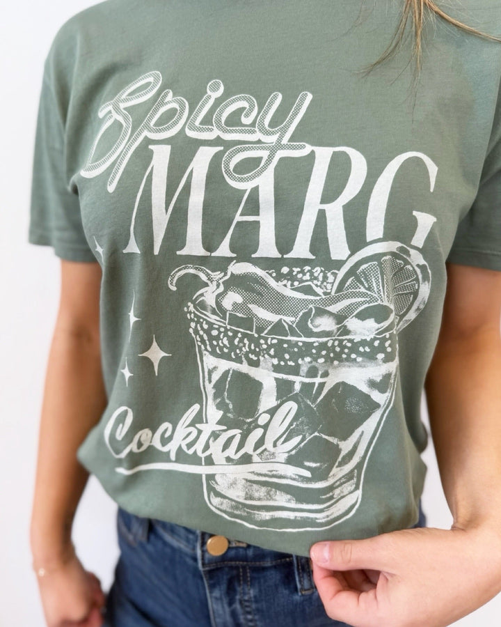 "Spicy Marg" Oversized TeeGraphic Tee