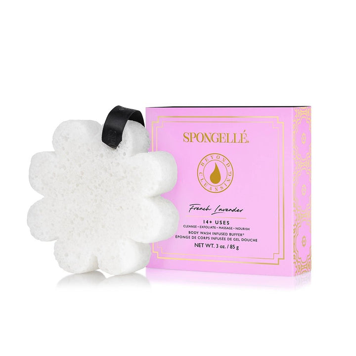 Spongelle Boxed Flower Buffing Spongesponge