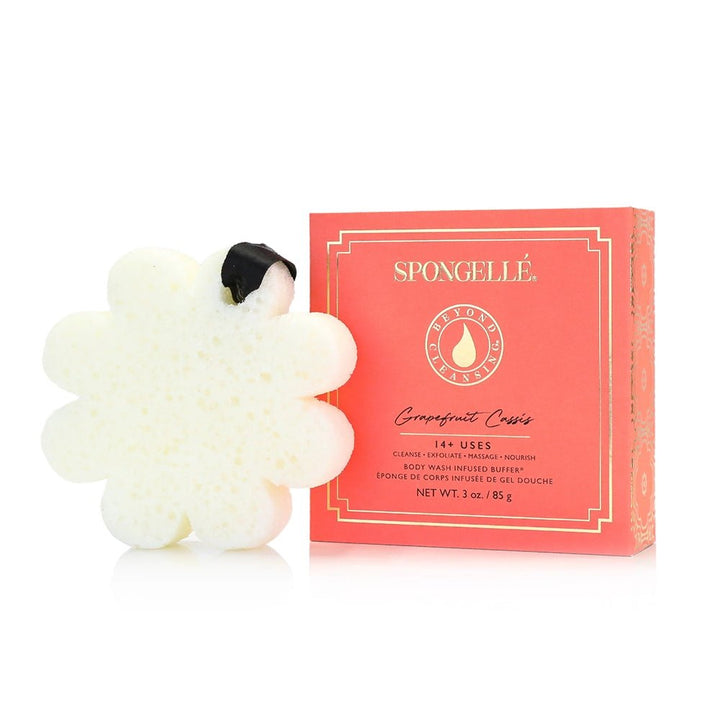 Spongelle Boxed Flower Buffing Spongesponge