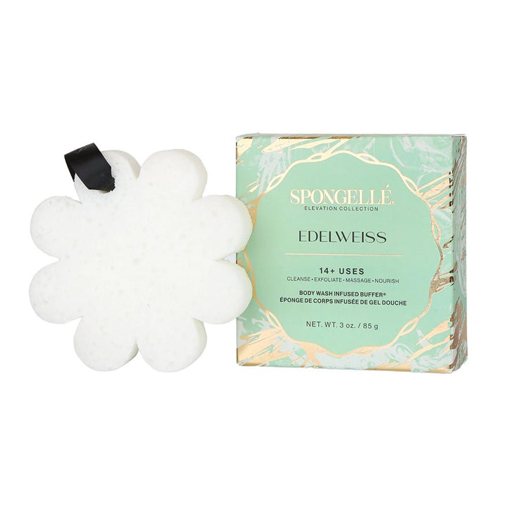 Spongelle Boxed Flower Buffing Spongesponge