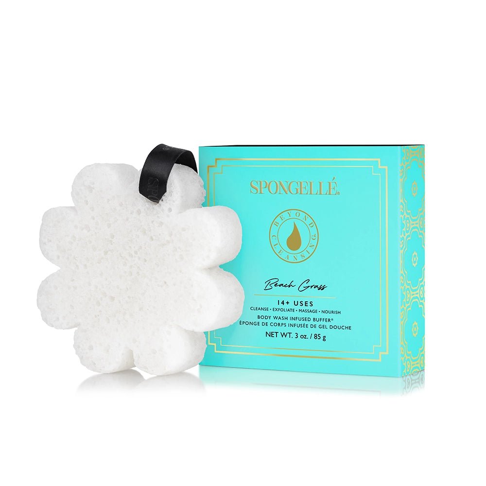 Spongelle Boxed Flower Buffing Spongesponge