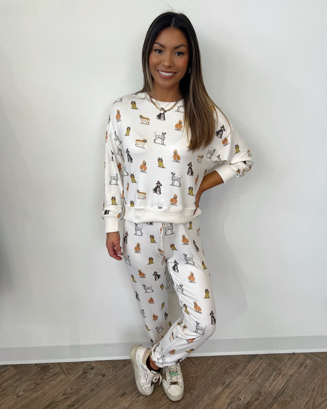Spooky Pup Costume PJ Toplounge top