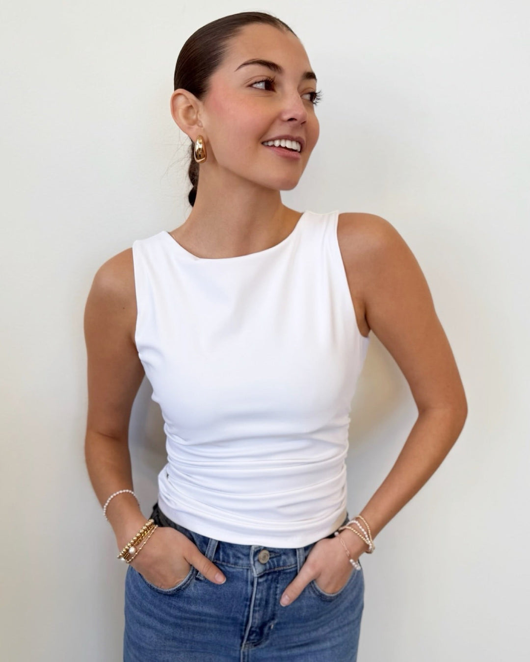 Steve Madden Adair Knit Topsleeveless top