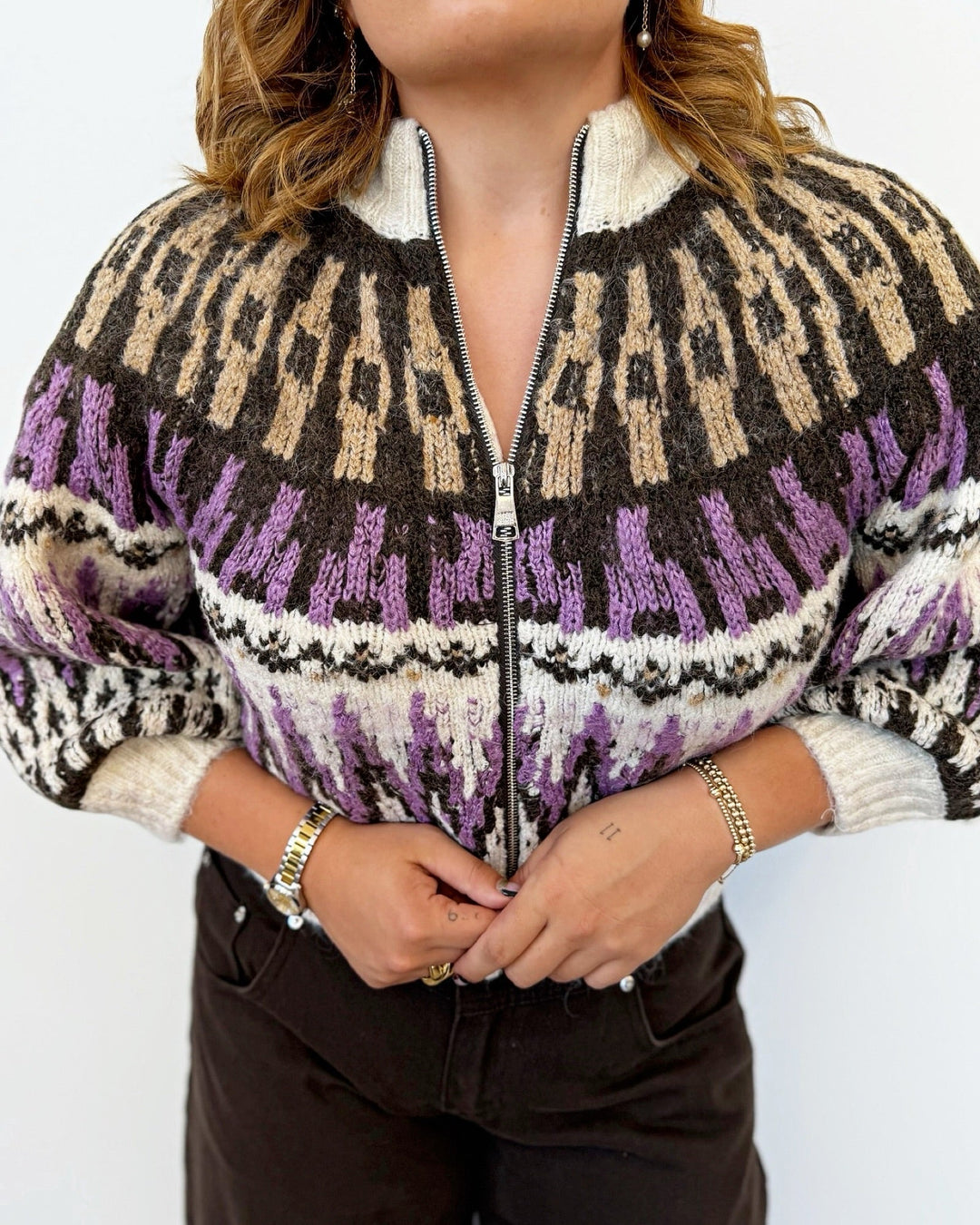 Steve Madden Adley Sweaterlong sleeve knit