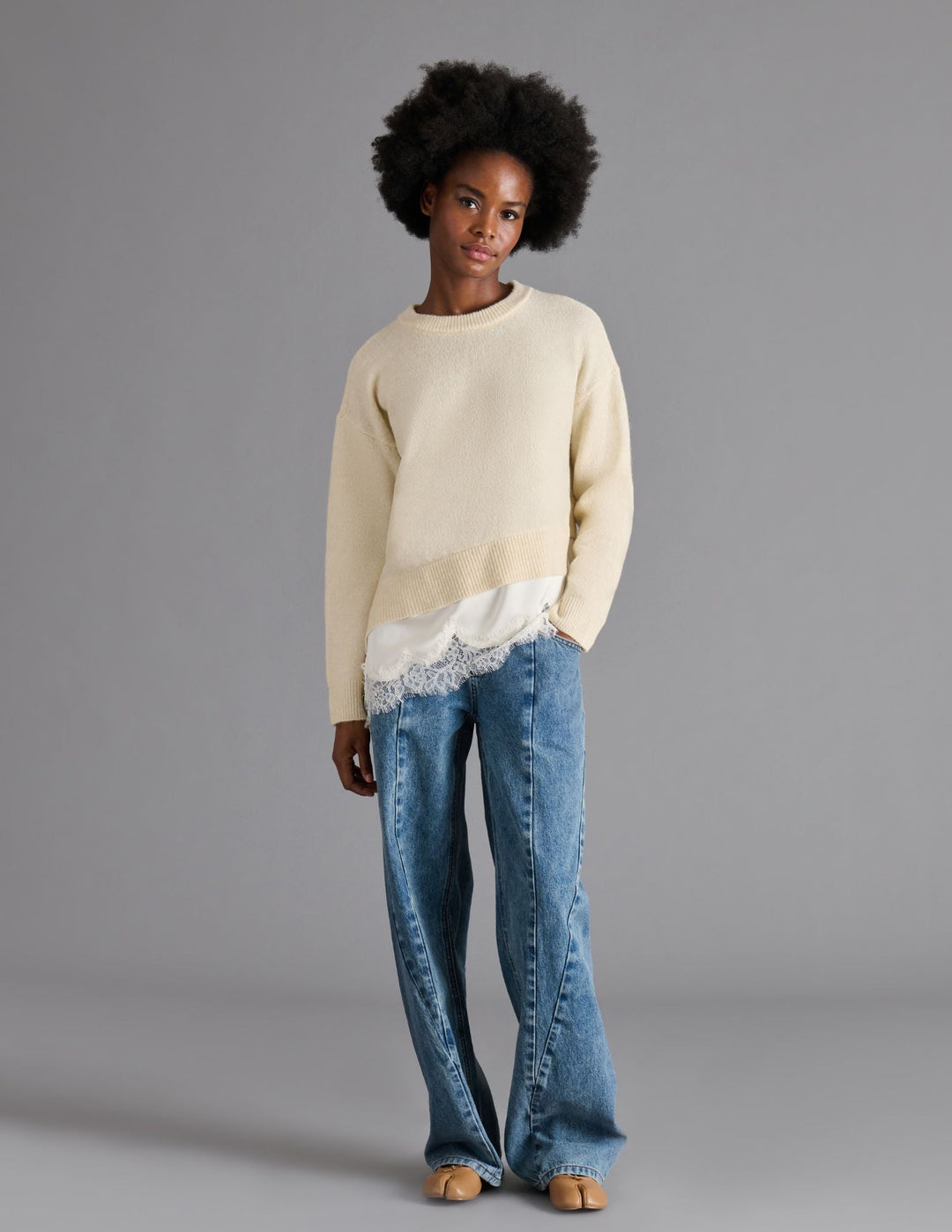 Steve Madden Aries Sweaterlong sleeve knit