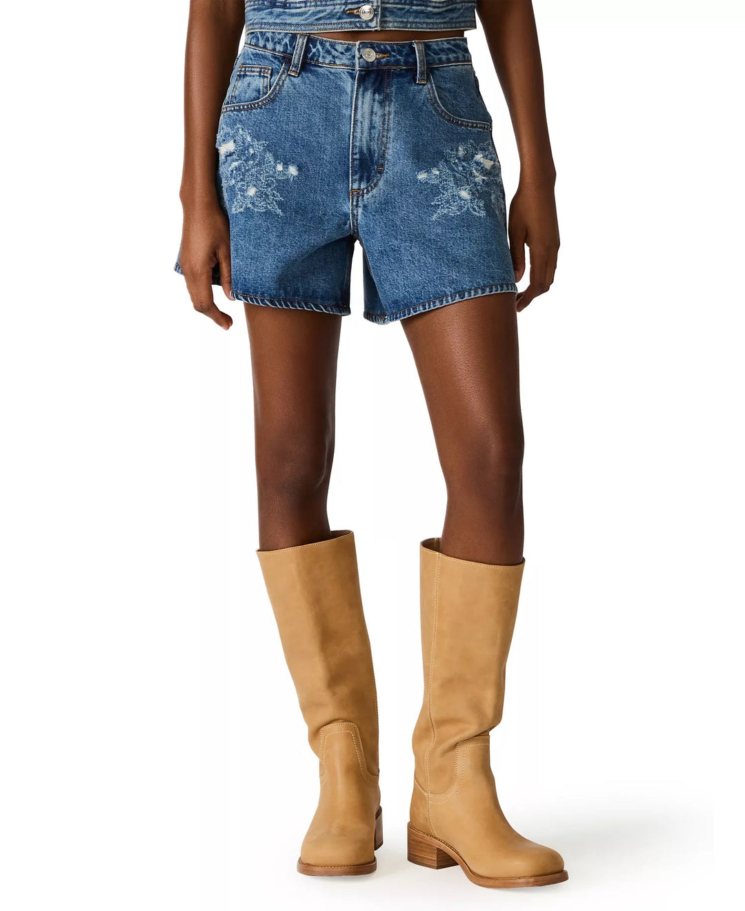 Steve Madden Dally Denim Shortdenim short