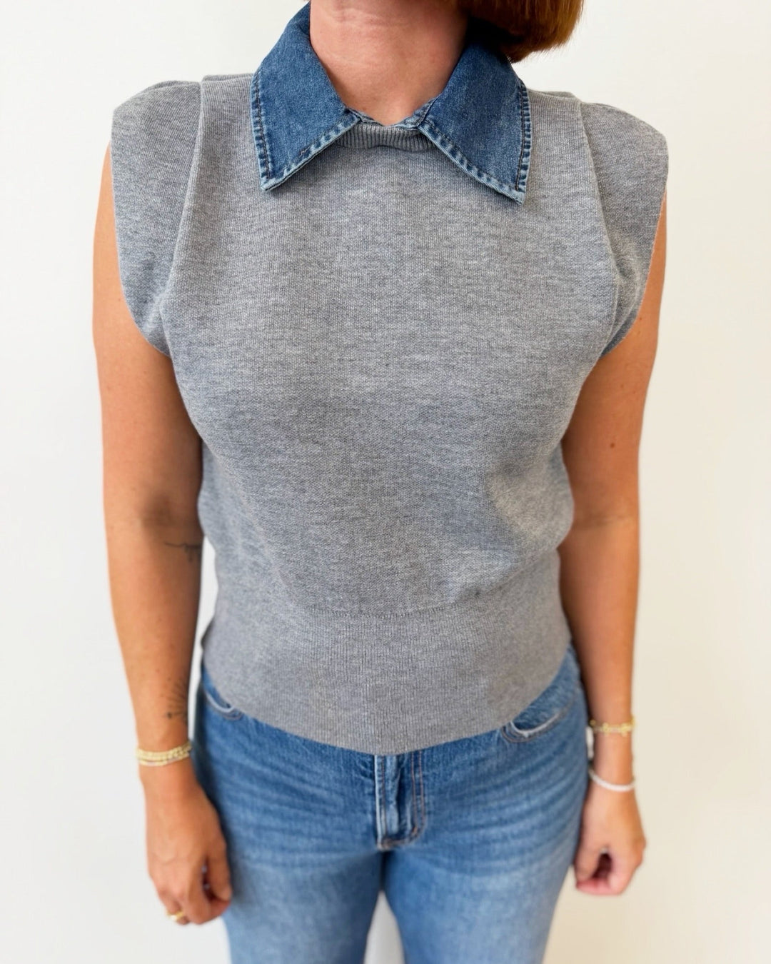 Steve Madden Kelson Sweatersleeveless knit