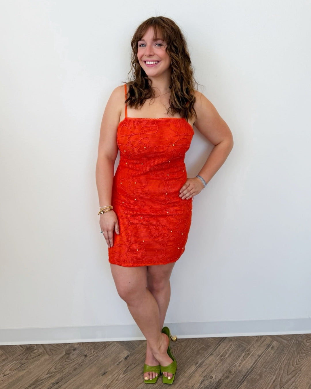 Steve Madden Women's Maureene Dress - Red - Size XL