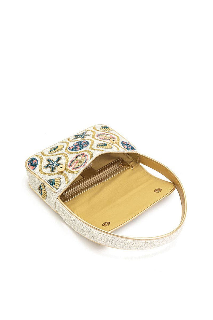Sunset Shore Embellished Shoulder Bag