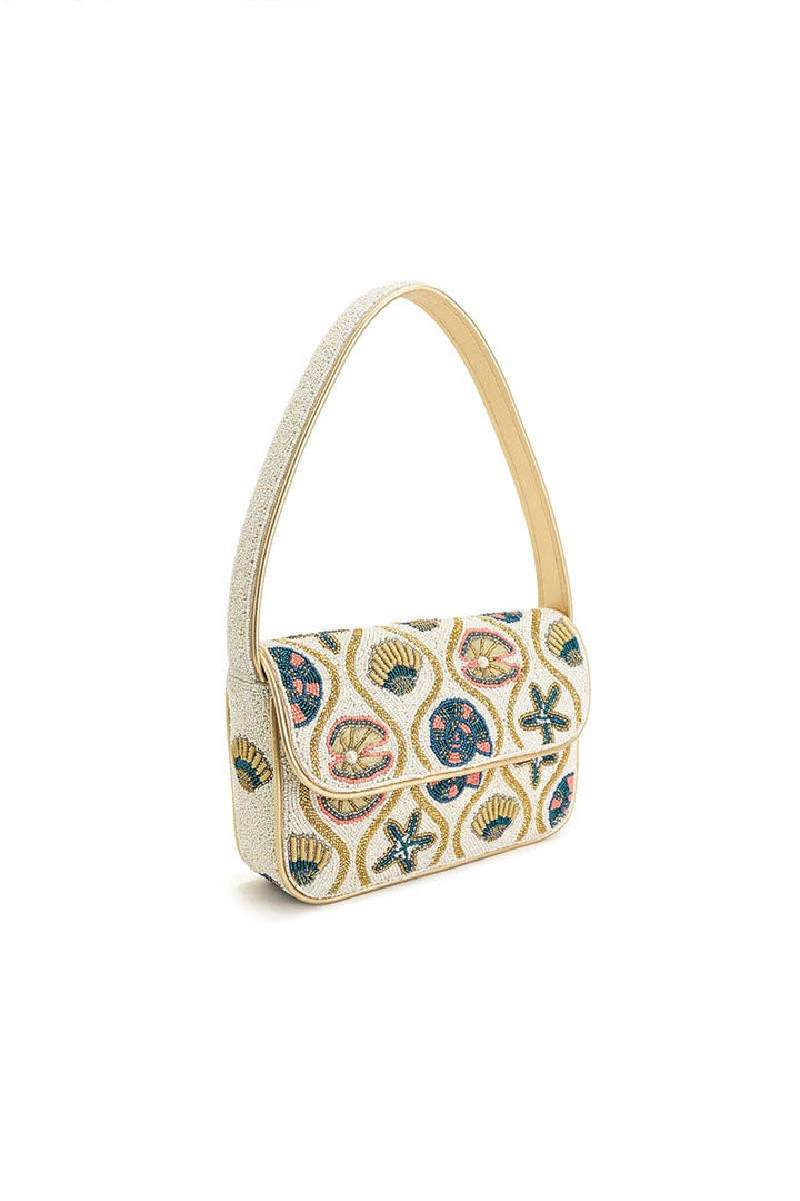 Sunset Shore Embellished Shoulder Bag