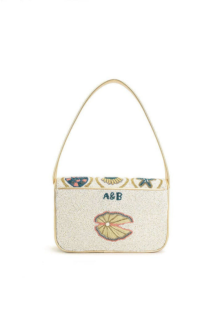 Sunset Shore Embellished Shoulder Bag