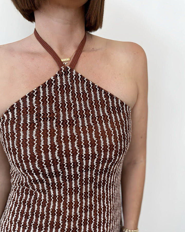 Suri Knit Halter DressDresses