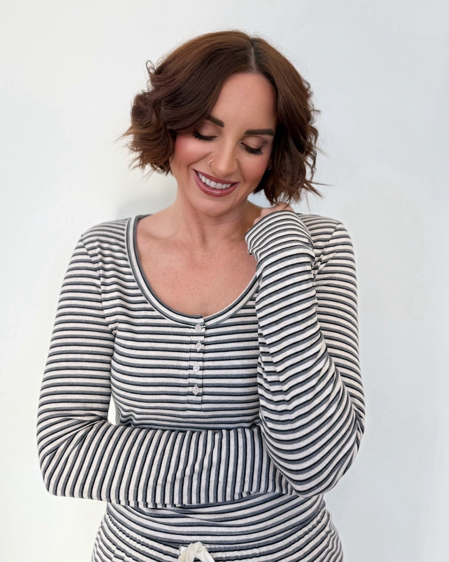 Sydney Stripe Lounge Toplounge top