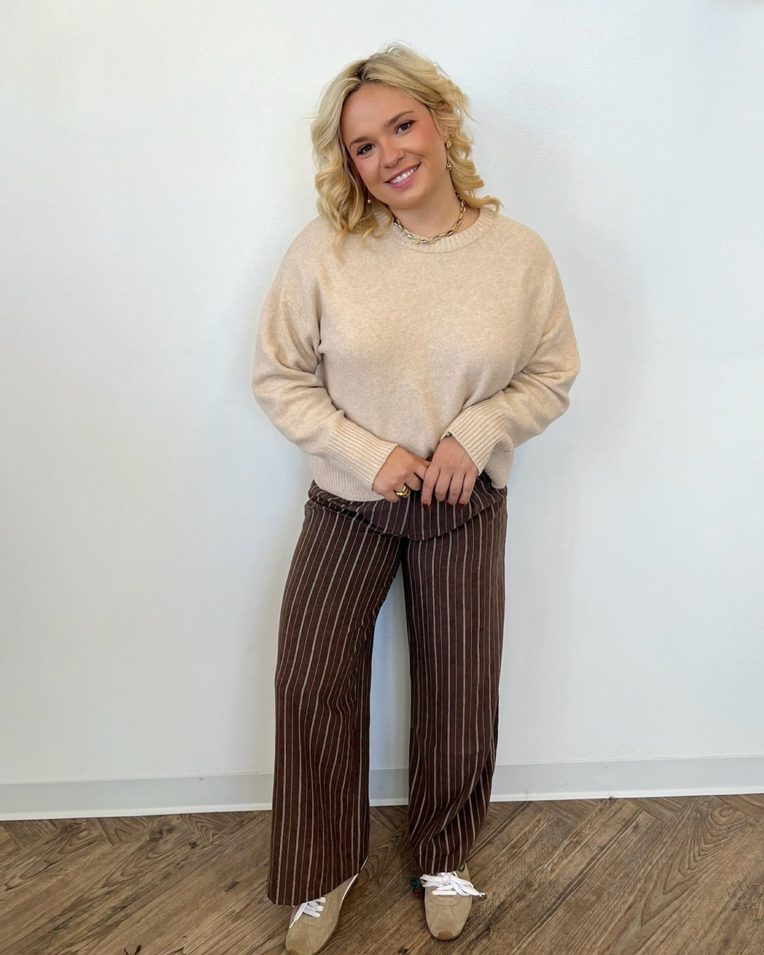 Teddy Pinstripe PantsPants