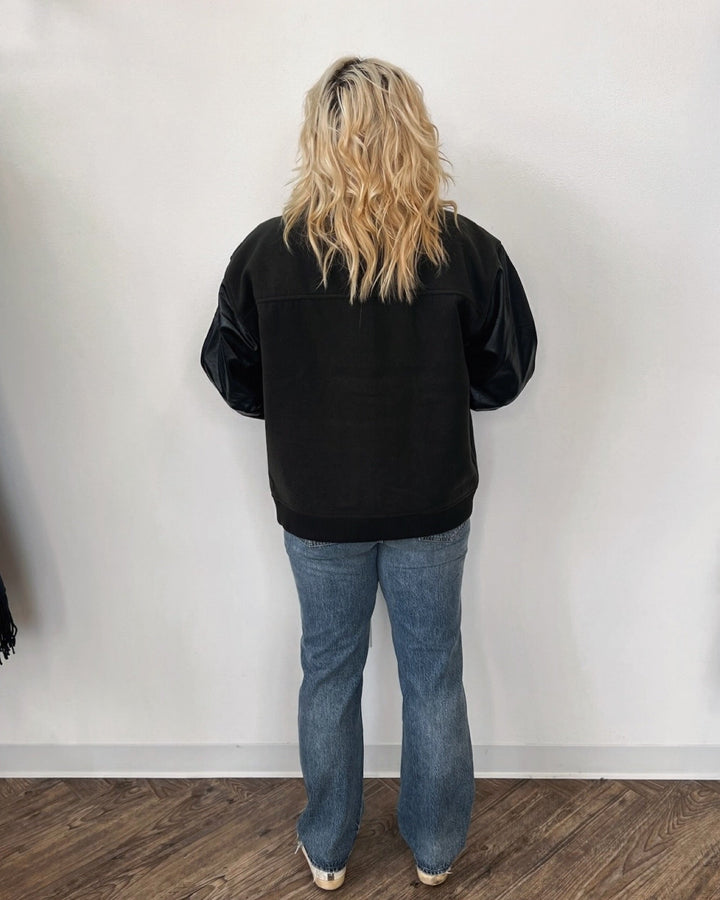 Tella Two Tone Oversized Jacket
