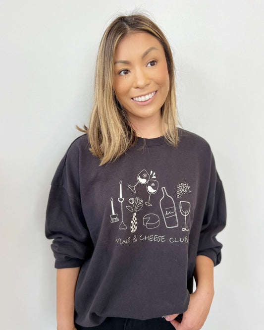 The Perfect Duo Embroidered SweatshirtSweatshirt