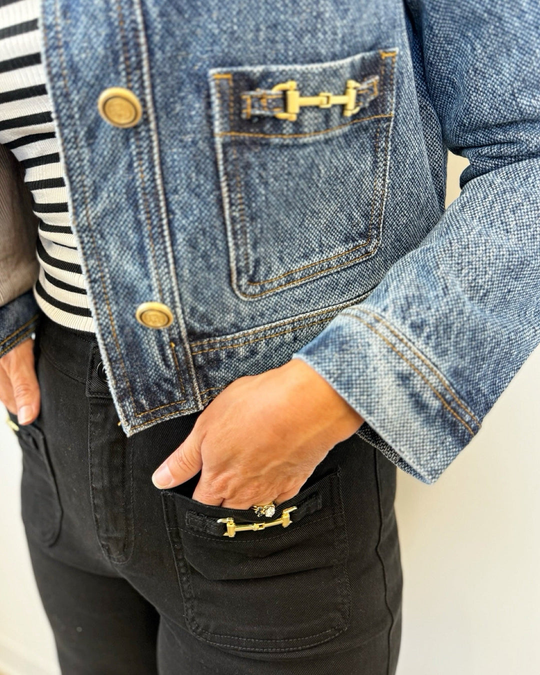 Theadora High Rise Wide Leg Denimdenim