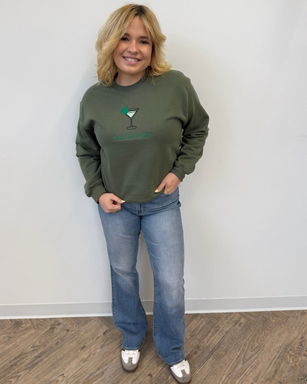 Tini' Bit Lucky Sweatshirtsweatshirt