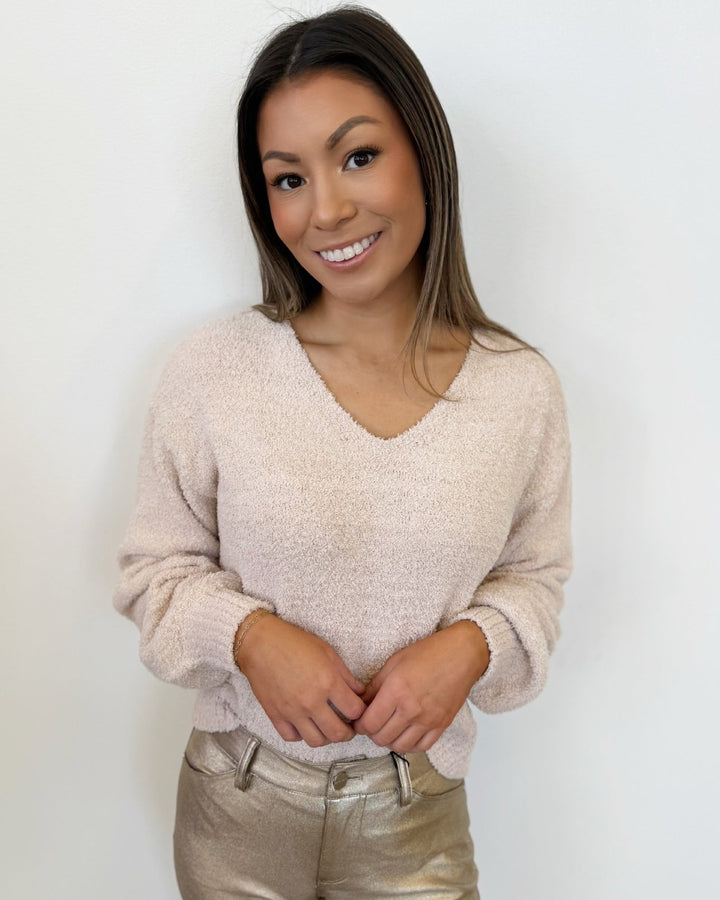 Tinsel Woven Knit Sweaterknit