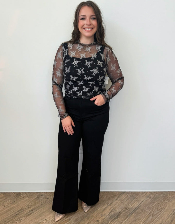 Tomi Layering Lace Toplayering top