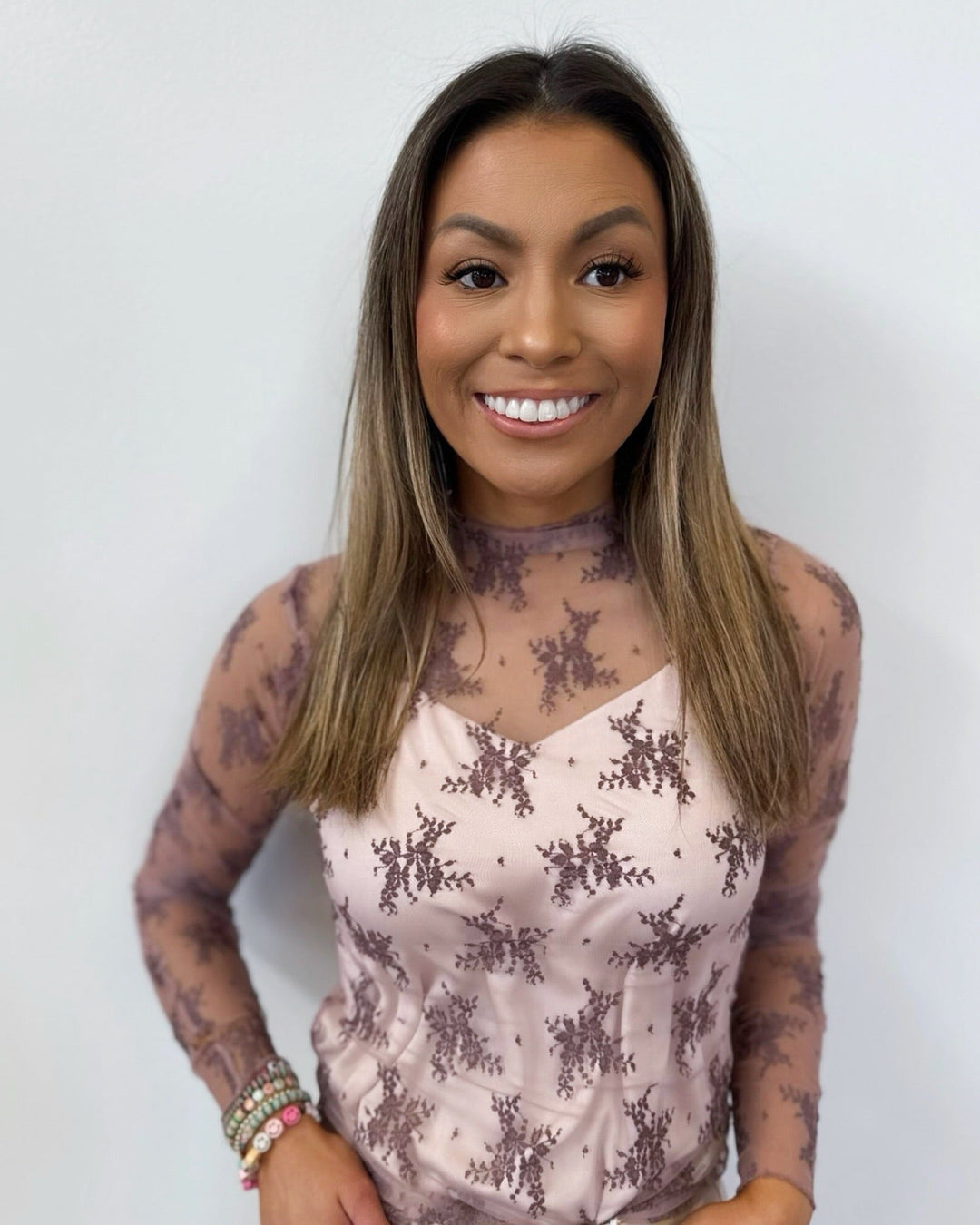 Tomi Layering Lace Toplayering top