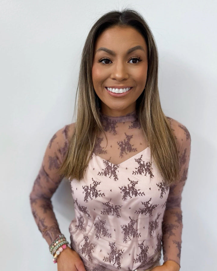 Tomi Layering Lace Toplayering top