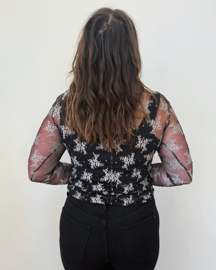 Tomi Layering Lace Toplayering top