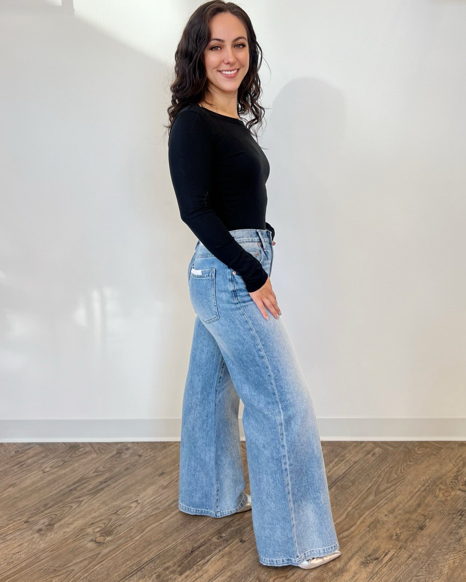 Tracy Low Slung Palazzodenim