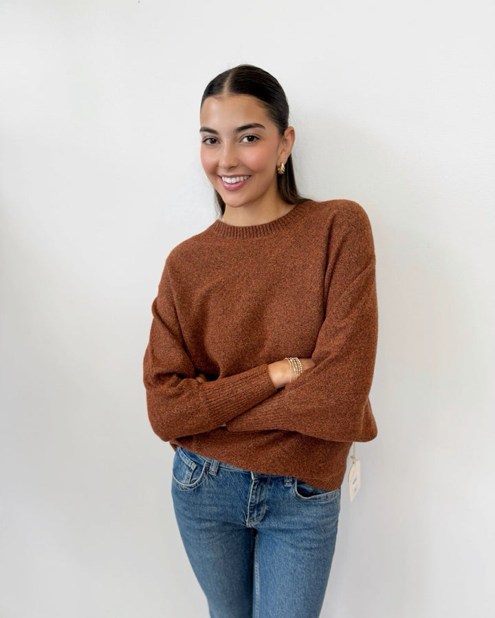 Tulan Knit Toplong sleeve knit
