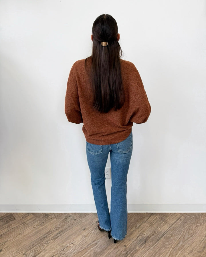 Tulan Knit Toplong sleeve knit