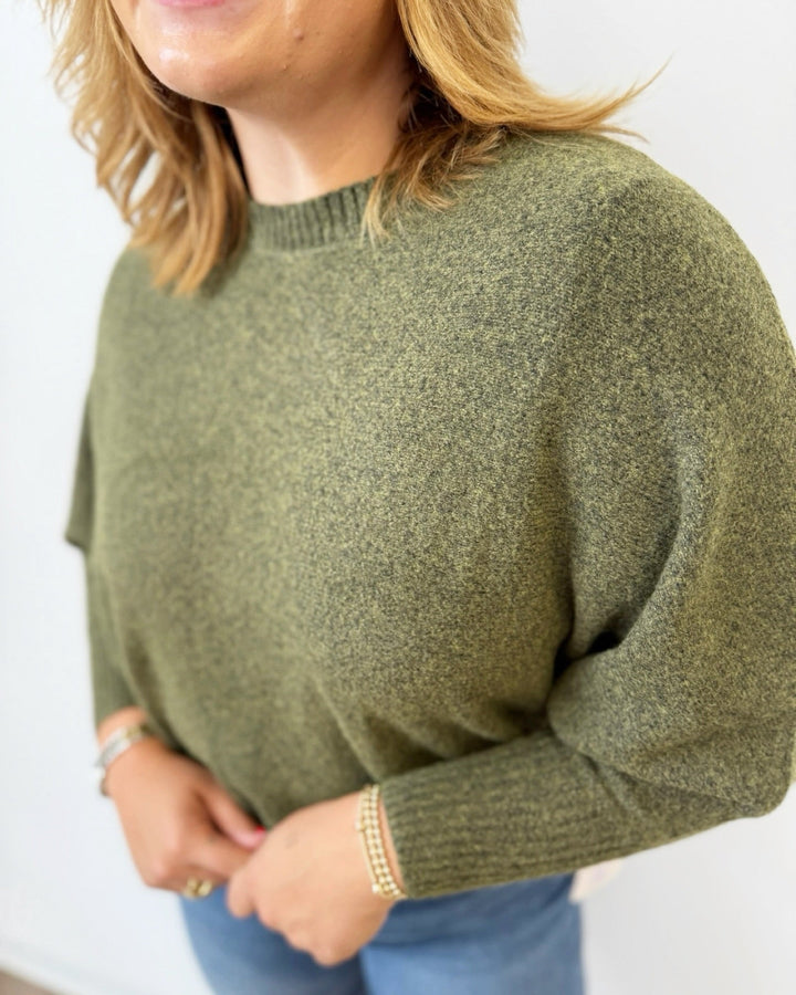 Tulan Knit Toplong sleeve knit