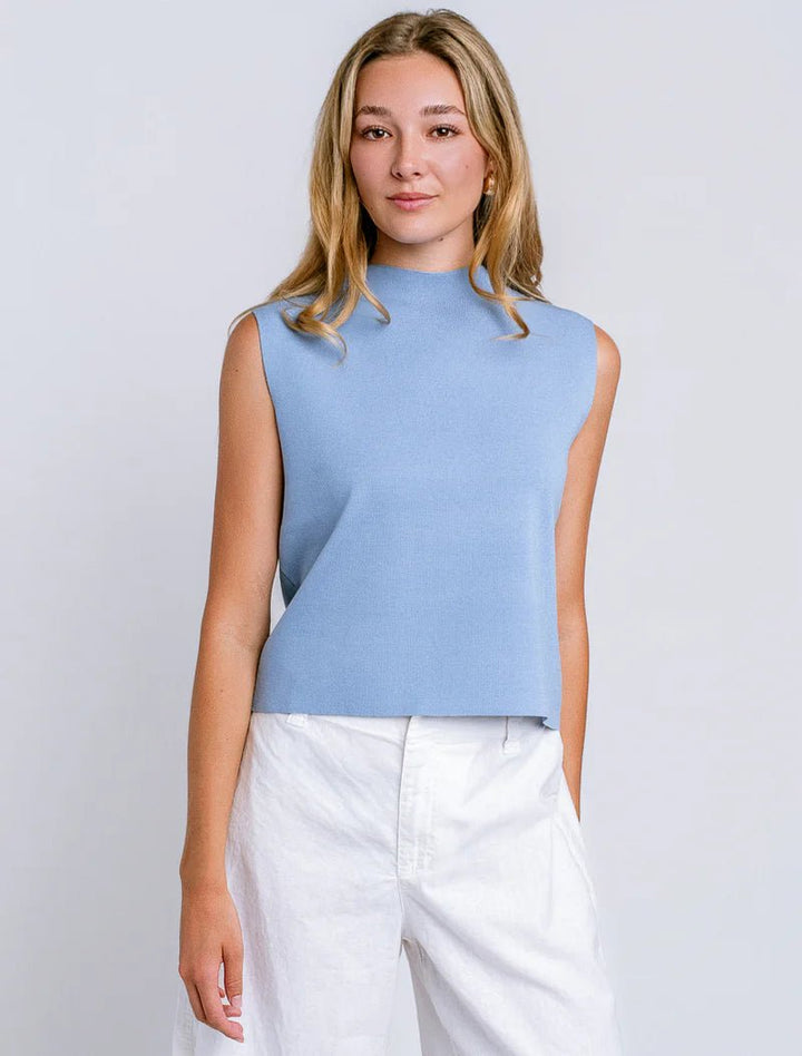 Tulan Sleeveless Knit Topsleeveless knit