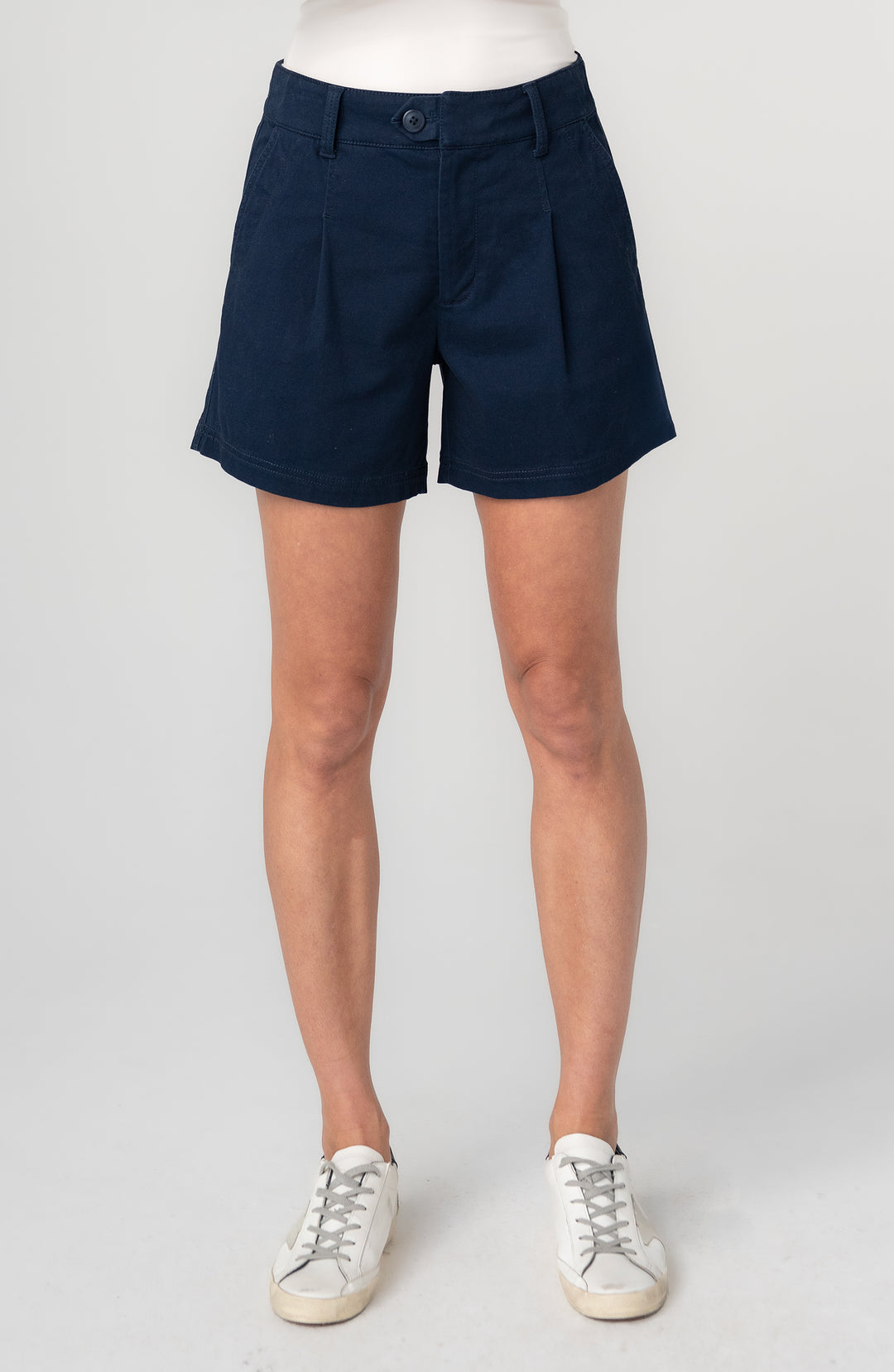 Liverpool Pleated Trouser Short 5' Ins