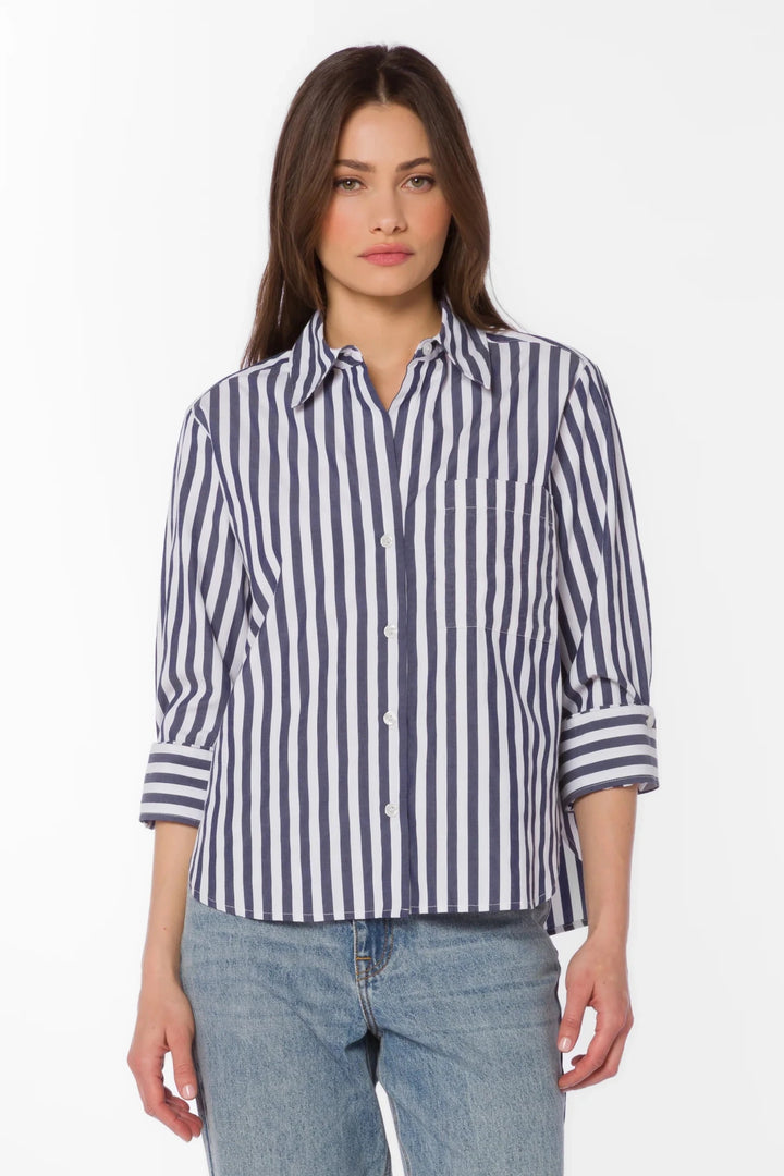 Valencia Stripe Button Down Shirtbutton down shirt