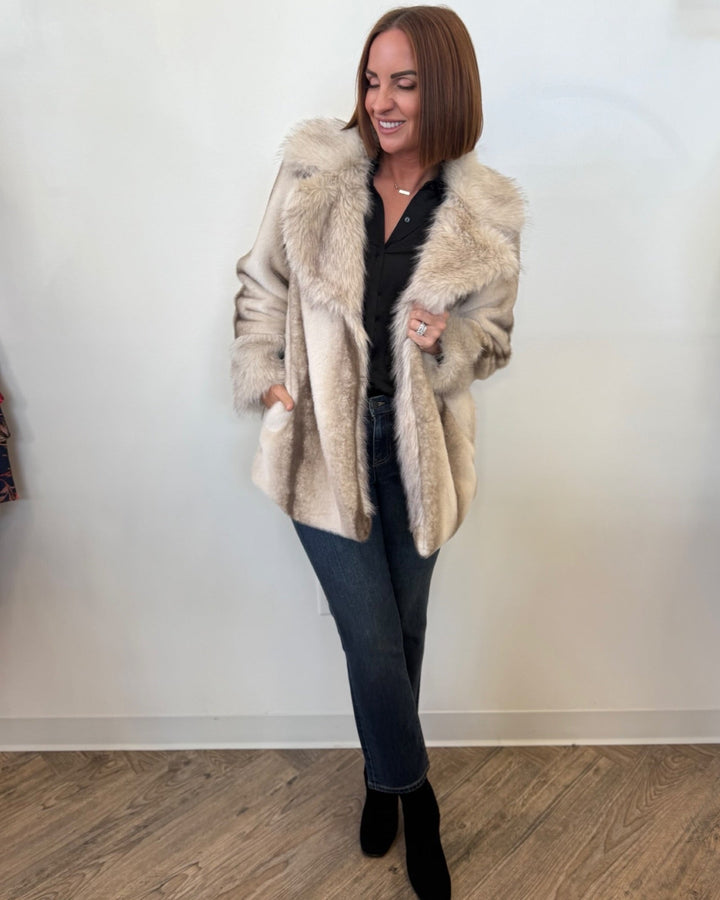 Valetta Faux Fur Coatfaux fur coat