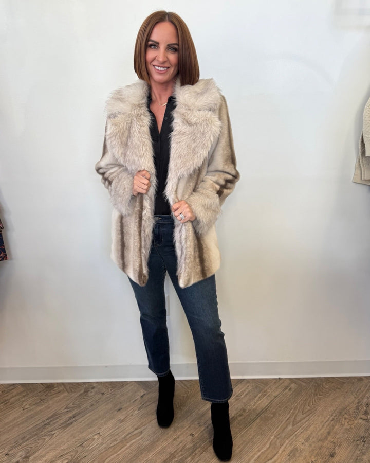 Valetta Faux Fur Coatfaux fur coat