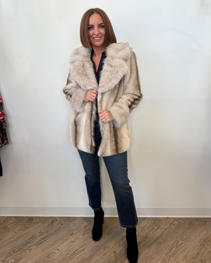 Valetta Faux Fur Coatfaux fur coat