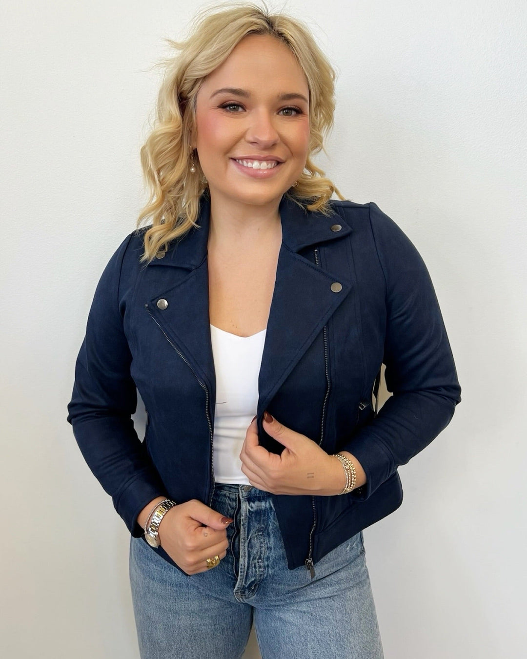 Valory Suede Moto JakcetLM1171T55