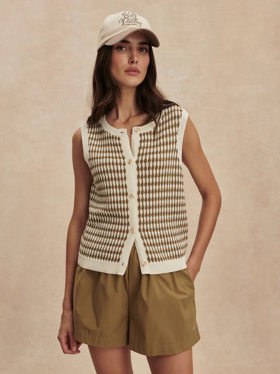 Varley Aura Knit Topsleeveless knit