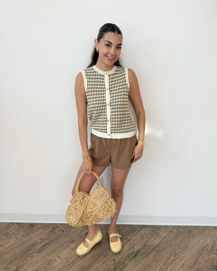 Varley Aura Knit Topsleeveless knit