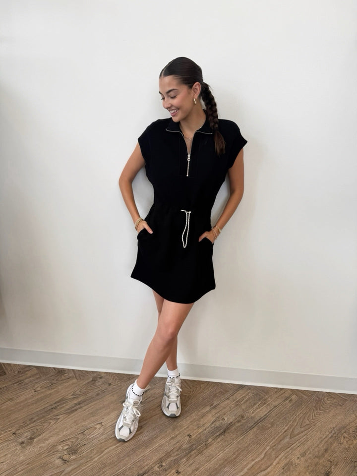 Varley Avaya Half Zip Dressactive dress