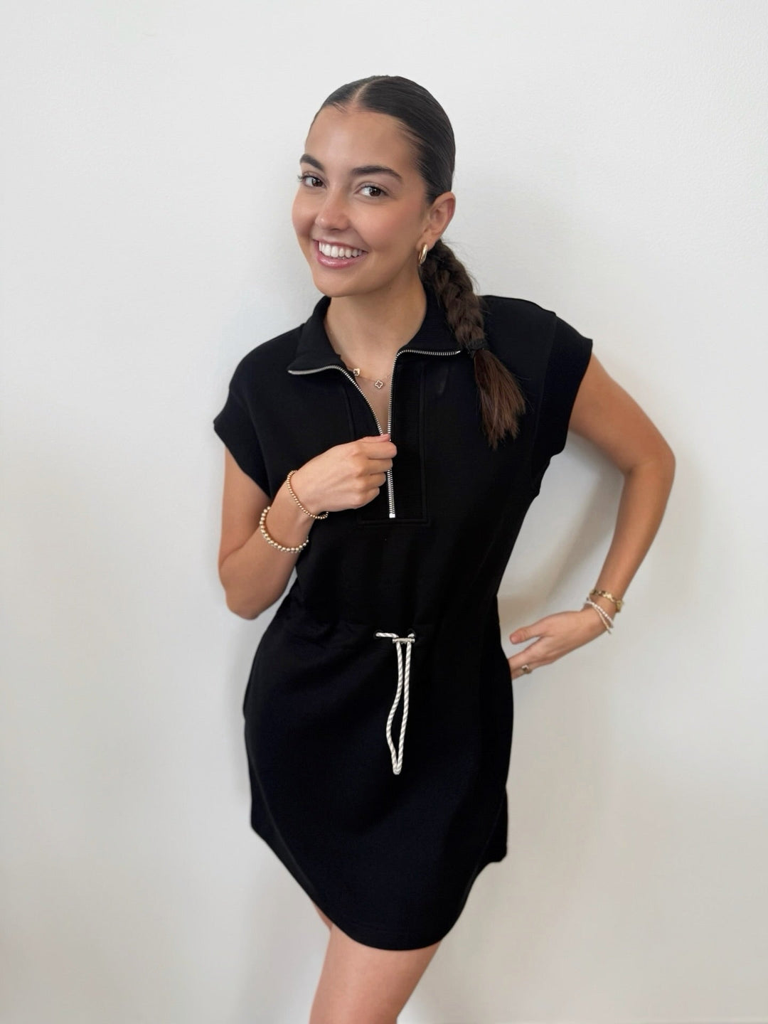 Varley Avaya Half Zip Dressactive dress