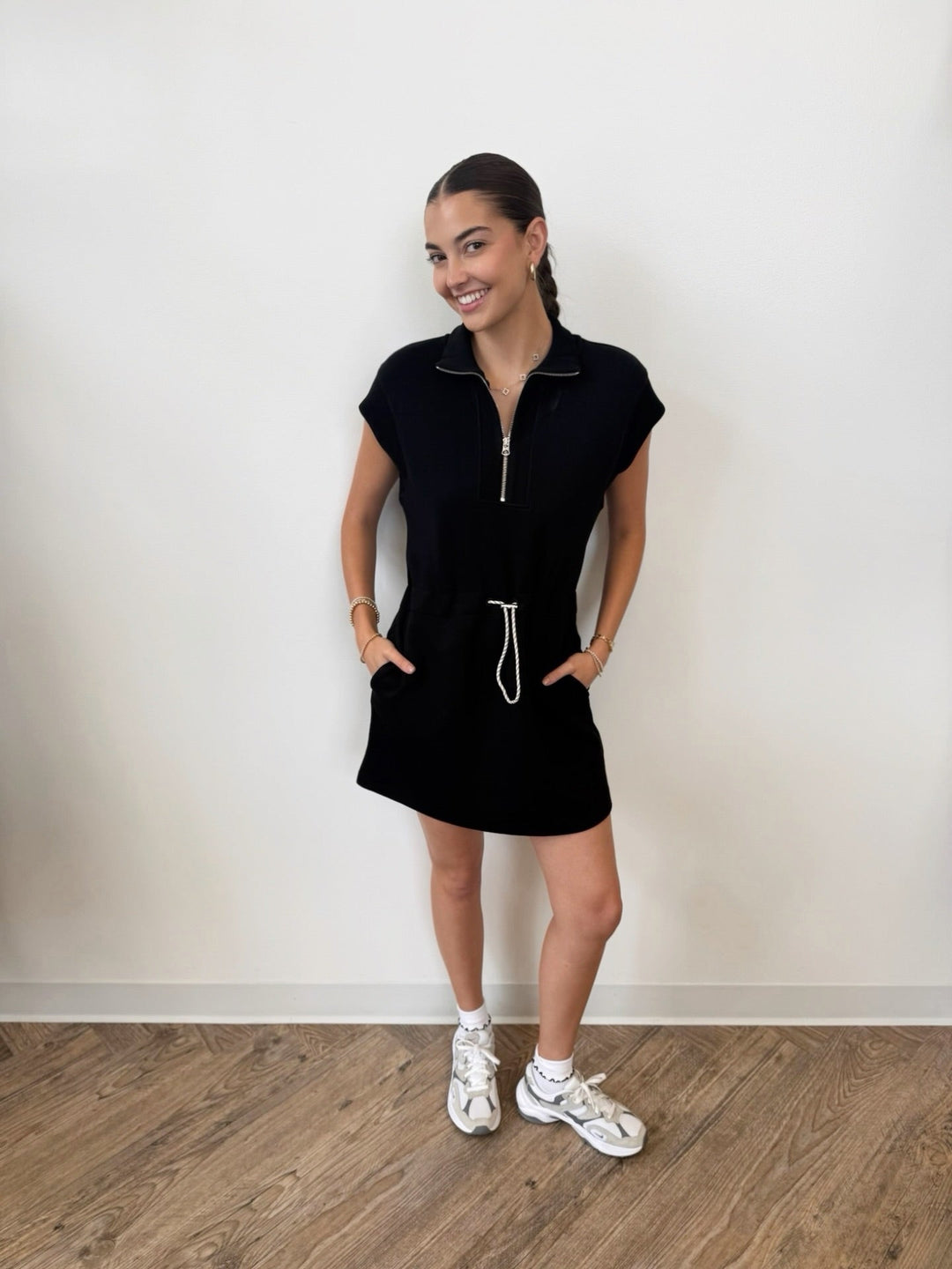 Varley Avaya Half Zip Dressactive dress